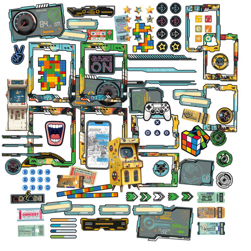 PREORDER - ships August: 49 AND MARKET Ephemera & Frames: Level Up