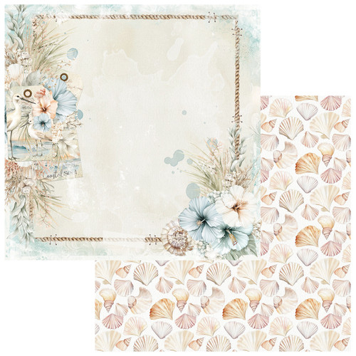 PREORDER - ships August: 49 AND MARKET 12x12 Paper: Coastal Soul - Heron