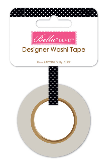 PREORDER - ships August: BELLA BLVD Washi Tape - Dotty (coordinates with Boo To You)