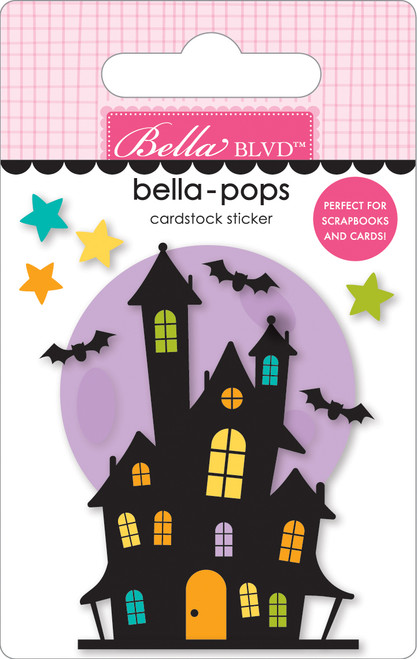 PREORDER - ships August: BELLA BLVD Bella-Pops 3D Stickers - Full Moon (coordinates with Boo To You)
