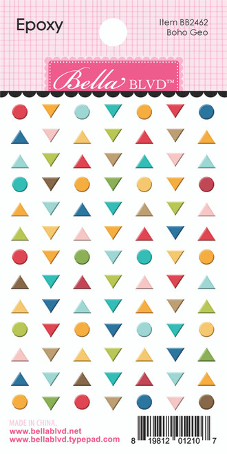 PREORDER - ships August: BELLA BLVD Epoxy - Boho Geo (coordinates with Zoo Day)
