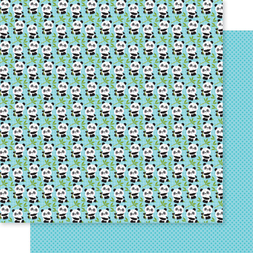 PREORDER - ships August: BELLA BLVD Zoo Day 12x12 Paper - Panda Pals