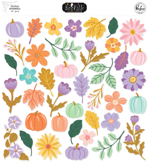 PINKFRESH STUDIO Floral Ephemera: BooVille
