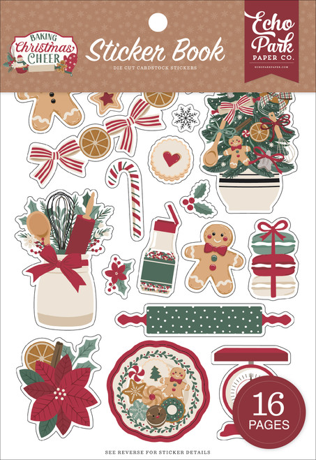 ECHO PARK Baking Christmas Cheer Sticker Book