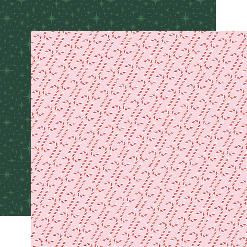 ECHO PARK North Pole Christmas 12x12 Paper: Sweet Candy Canes