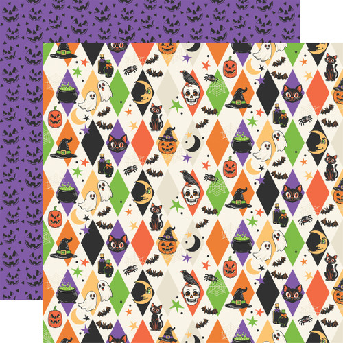 ECHO PARK Halloween Parade 12x12 Paper: Halloween Friends