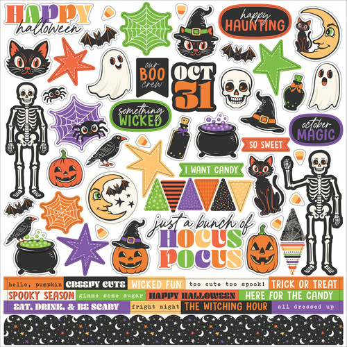 ECHO PARK Halloween Parade Element Sticker