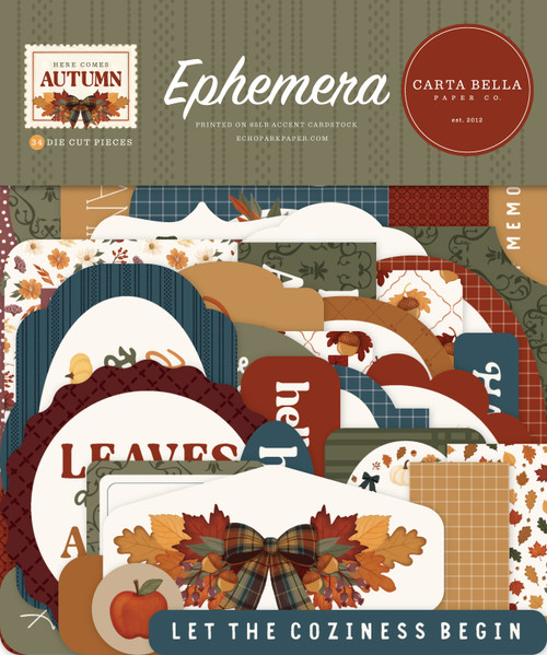 CARTA BELLA Here Comes Autumn Ephemera