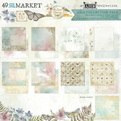 COMING SOON: 49 AND MARKET 12x12 Collection Pack: The Quiet Observer