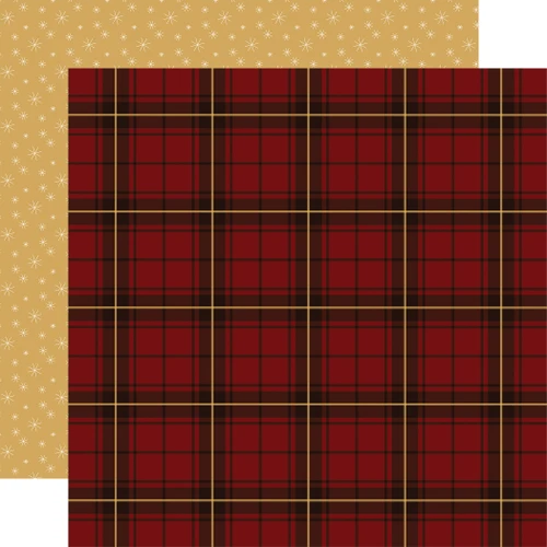 CARTA BELLA Classic Christmas 12x12 Paper: Classic Christmas Plaid