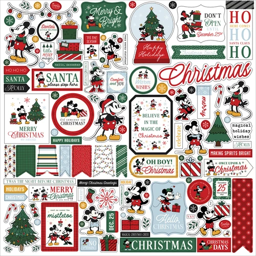 ECHO PARK Mouse and Me Christmas Element Sticker