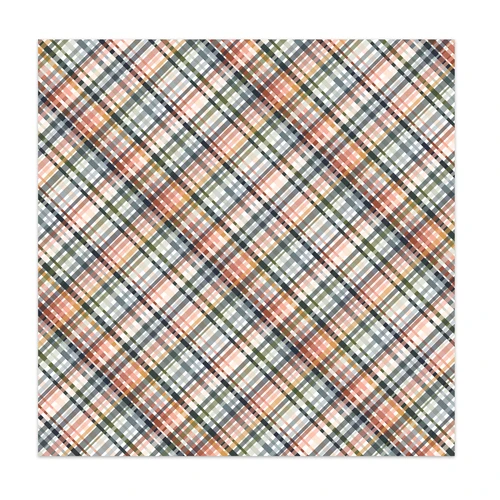PREORDER - ships late October: PRETTY LITTLE STUDIO 12x12 Single-Sided Paper | Flannel Season