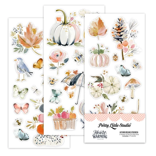 PREORDER - ships late October: PRETTY LITTLE STUDIO 6x12 Die-Cuts  | Autumn Dreams