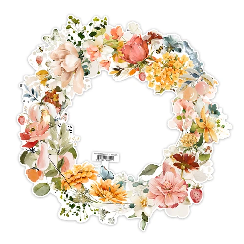 PREORDER - ships late October: PRETTY LITTLE STUDIO Die-Cut | Harvest Bloom 6" Wreath