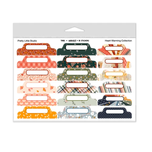 PREORDER - ships late October: PRETTY LITTLE STUDIO Stickers | Harvest Tabs