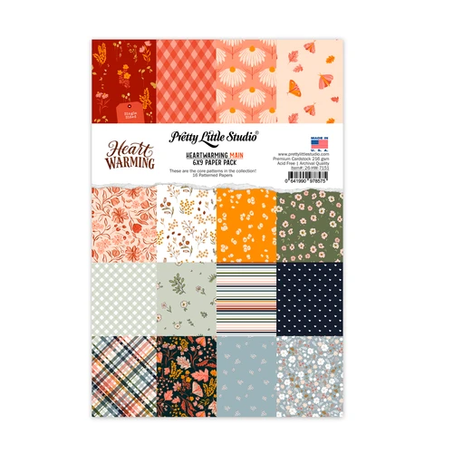 PREORDER - ships late October: PRETTY LITTLE STUDIO 6x9 Paper Pack | Heartwarming Main