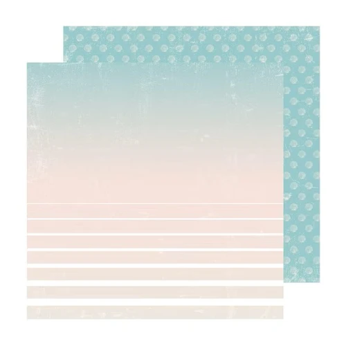 AC Heidi Swapp Set Sail 12x12 Paper: Sunrise Sunet