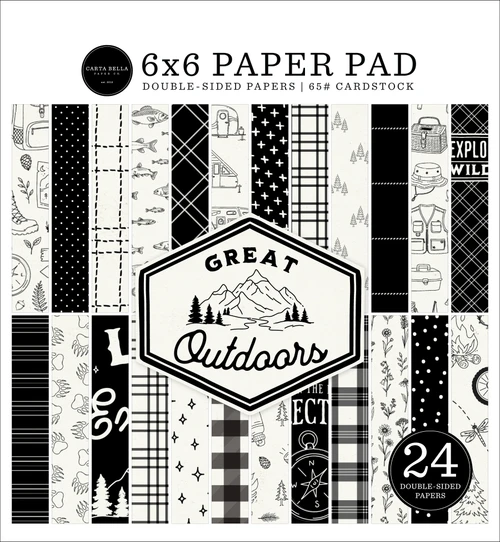 Great Outdoors 6x6 Paper Pad