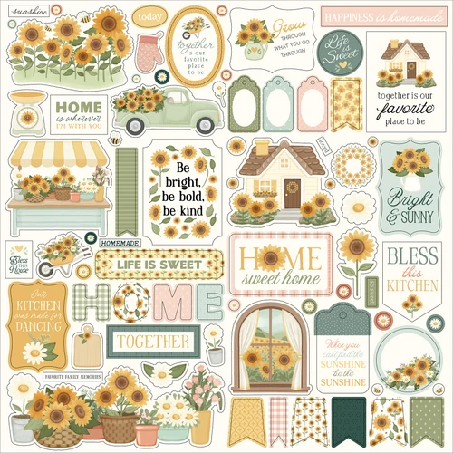 Home Sweet Home Element Sticker