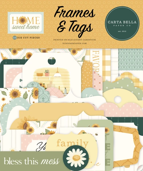 Home Sweet Home Frames & Tags