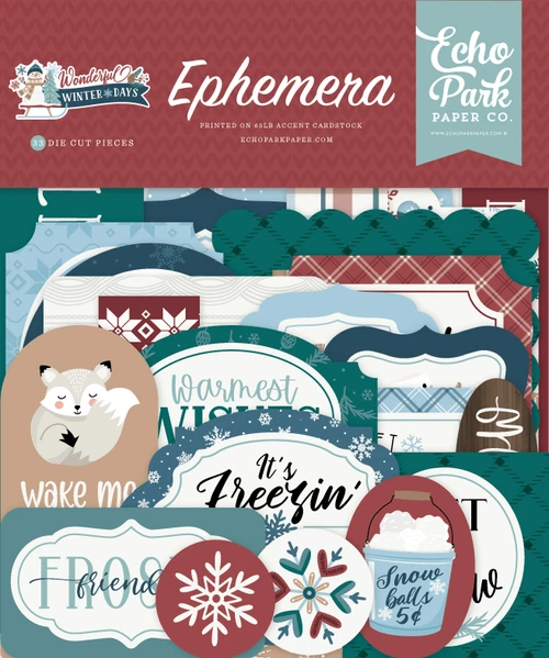 Wonderful Winter Days Ephemera