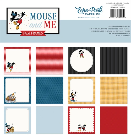 Mouse and Me Page Frames Collection Kit