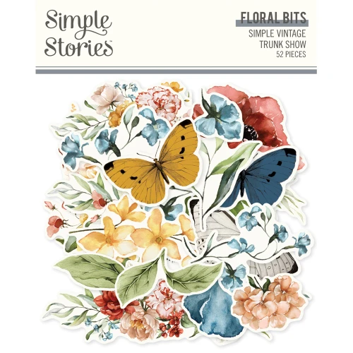 PREORDER - ships November: Simple Vintage Trunk Show Floral Bits & Pieces