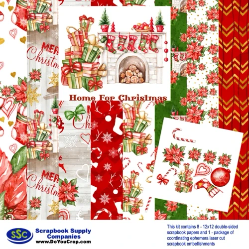 SSC DESIGNS 12x12 Collection Kit: Home for Christmas