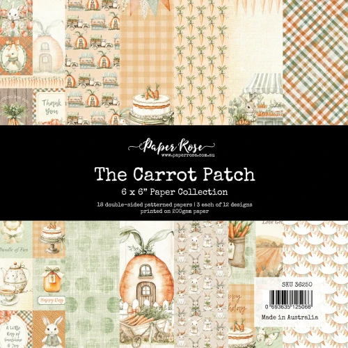 PAPER ROSE 6x6 Collection Pack: The Carrot Patch