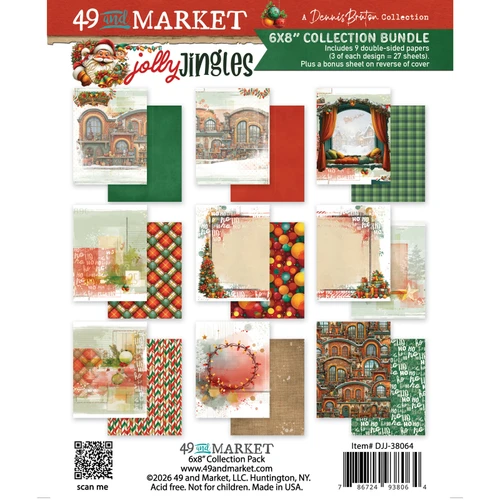 49 AND MARKET 6x8 Collection Pack: Jolly Jingles