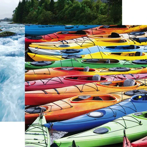 PAPER HOUSE PRODUCTIONS 12x12 Paper: Kayaks