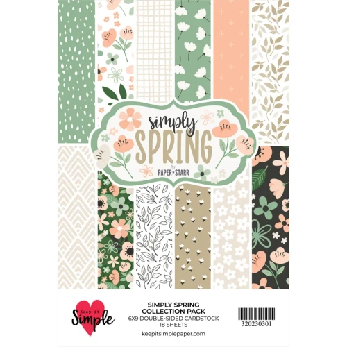 KEEP IT SIMPLE 6x9 Collection Pack - Simply Spring