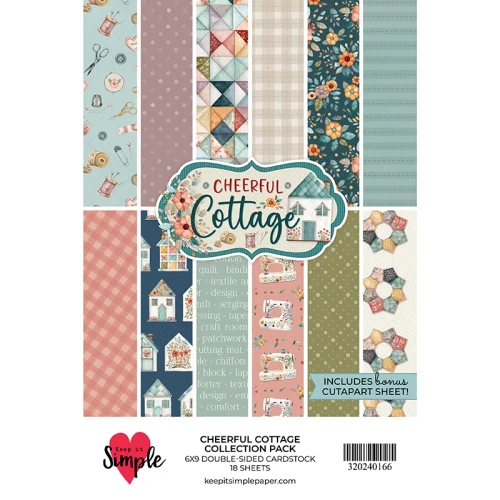 KEEP IT SIMPLE 6x9 Collection Pack - Cheerful Cottage