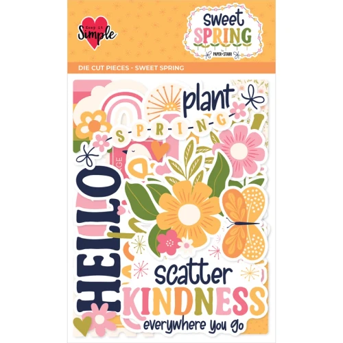KEEP IT SIMPLE Die Cut Pieces - Sweet Spring
