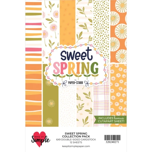 KEEP IT SIMPLE 6x9 Collection Pack - Sweet Spring