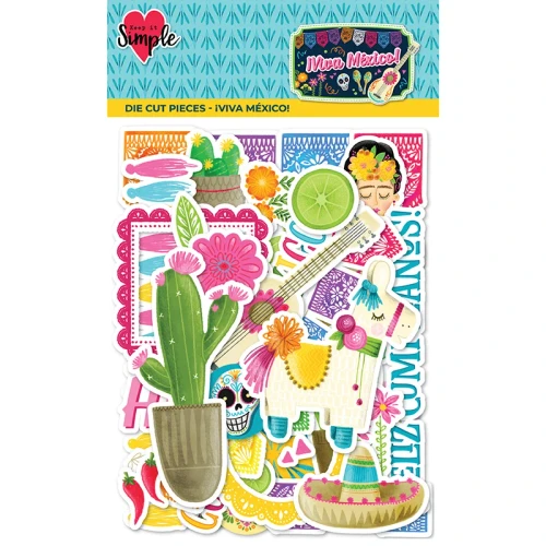KEEP IT SIMPLE Die Cut Pieces - Viva Mexico