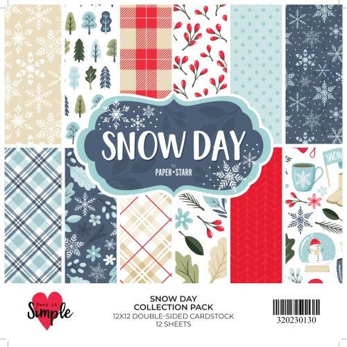 KEEP IT SIMPLE 12x12 Collection Pack - Snow Day