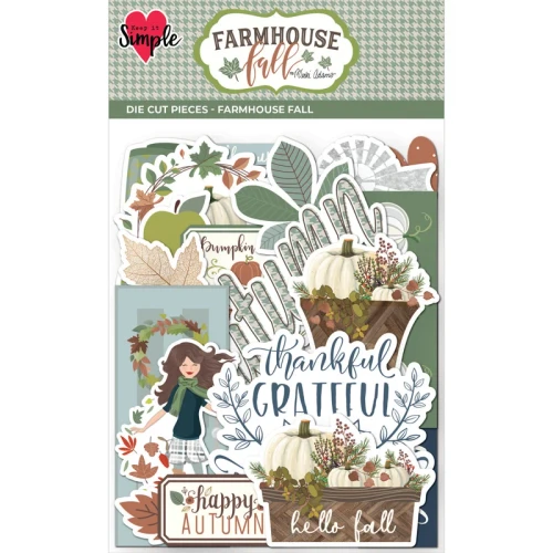 KEEP IT SIMPLE Die Cut Pieces - Farmhouse Fall