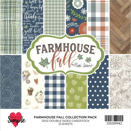 KEEP IT SIMPLE 12x12 Collection Pack - Farmhouse Fall