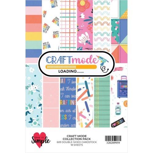 KEEP IT SIMPLE 6x9 Collection Pack - Craft Mode