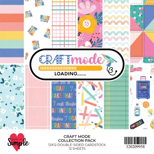 KEEP IT SIMPLE 12x12 Collection Pack - Craft Mode