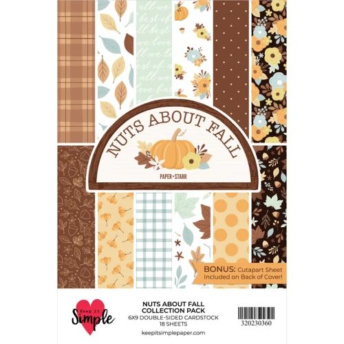 KEEP IT SIMPLE 6x9 Collection Pack - Nuts About Fall
