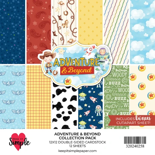 KEEP IT SIMPLE 12x12 Collection Pack - Adventure & Beyond