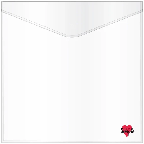 KEEP IT SIMPLE 12x12 Paper Keeper - Plain