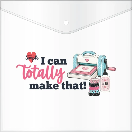 KEEP IT SIMPLE 12x12 Paper Keeper - I Can Totally Make That