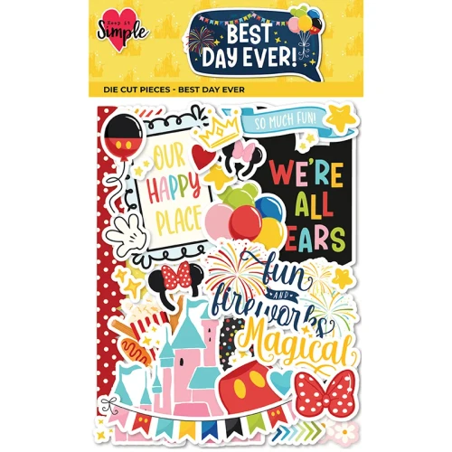 PREORDER - KEEP IT SIMPLE Die Cut Pieces - Best Day Ever (ETA 10/30)