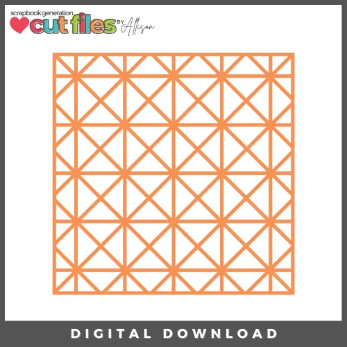 DIGITAL DOWNLOAD: Cut Files by Allison - Quilt Background 6