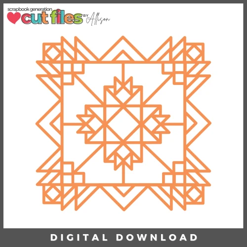 DIGITAL DOWNLOAD: Cut Files by Allison - Quilt Pattern 3