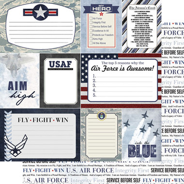 us airforce scrapbook エアフォース スクラップブック（us