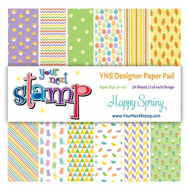 CLEARANCE  LDRS CREATIVE 6x6 Paper Pad: Puddle Jumper - Scrapbook  Generation